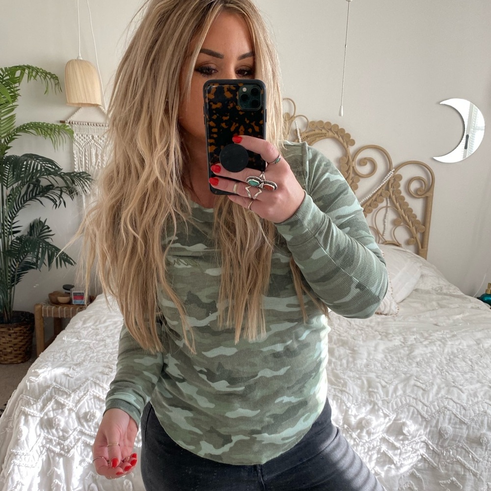 PINK camo shirt